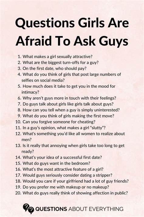 girls ask guys|Girls ask guys and guys ask girls : r/teenagers